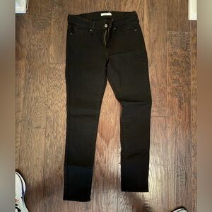 Levi's Black Skinny 711 Jeans for Women